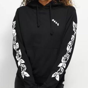 Obey Olde Rose Black Hoodie